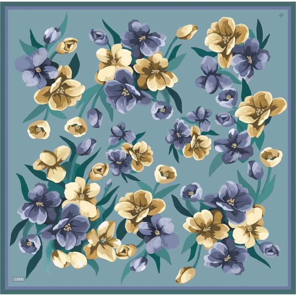BELLİ TWİLL İPEK EŞARP 2026 DESEN 12 - 2