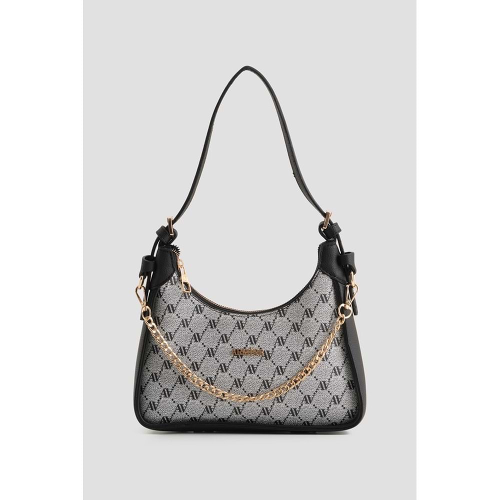 ARMİNE MONOGRAM ÇANTA 386 - GRİ