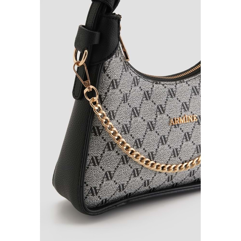 ARMİNE MONOGRAM ÇANTA 386 - GRİ