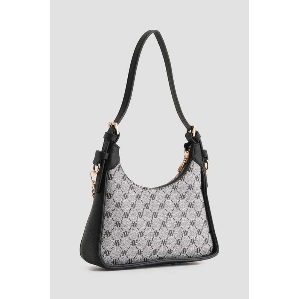 ARMİNE MONOGRAM ÇANTA 386 - GRİ