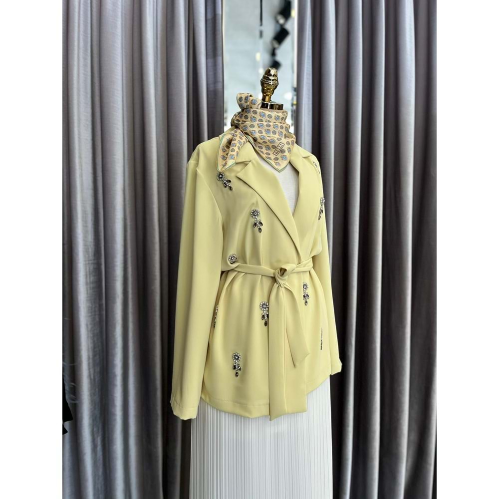 HALE BELLA CEKET - LİMON SARI - 2