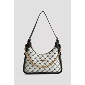 ARMİNE MONOGRAM ÇANTA 386 - BEYAZ