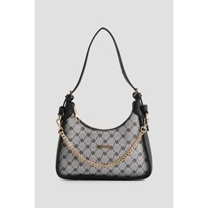 ARMİNE MONOGRAM ÇANTA 386 - GRİ