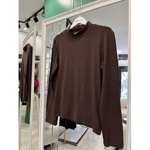 NURGÜN BODY PARMAK GEÇİRMELİ - ACI KAHVE - S