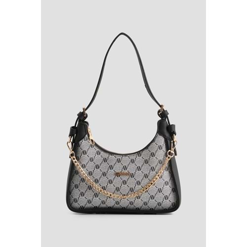 ARMİNE MONOGRAM ÇANTA 386 - GRİ
