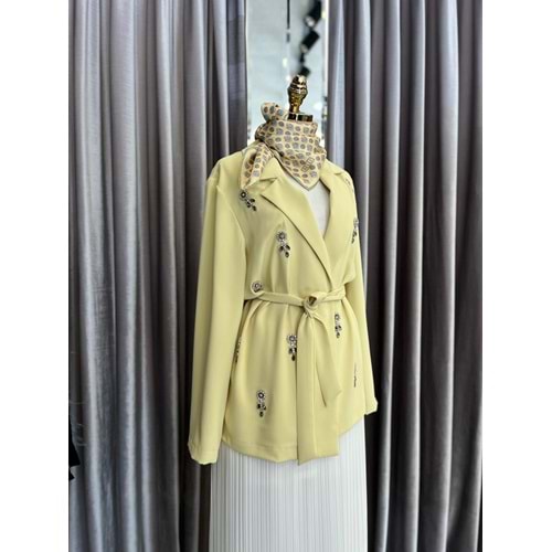 HALE BELLA CEKET - LİMON SARI - 2