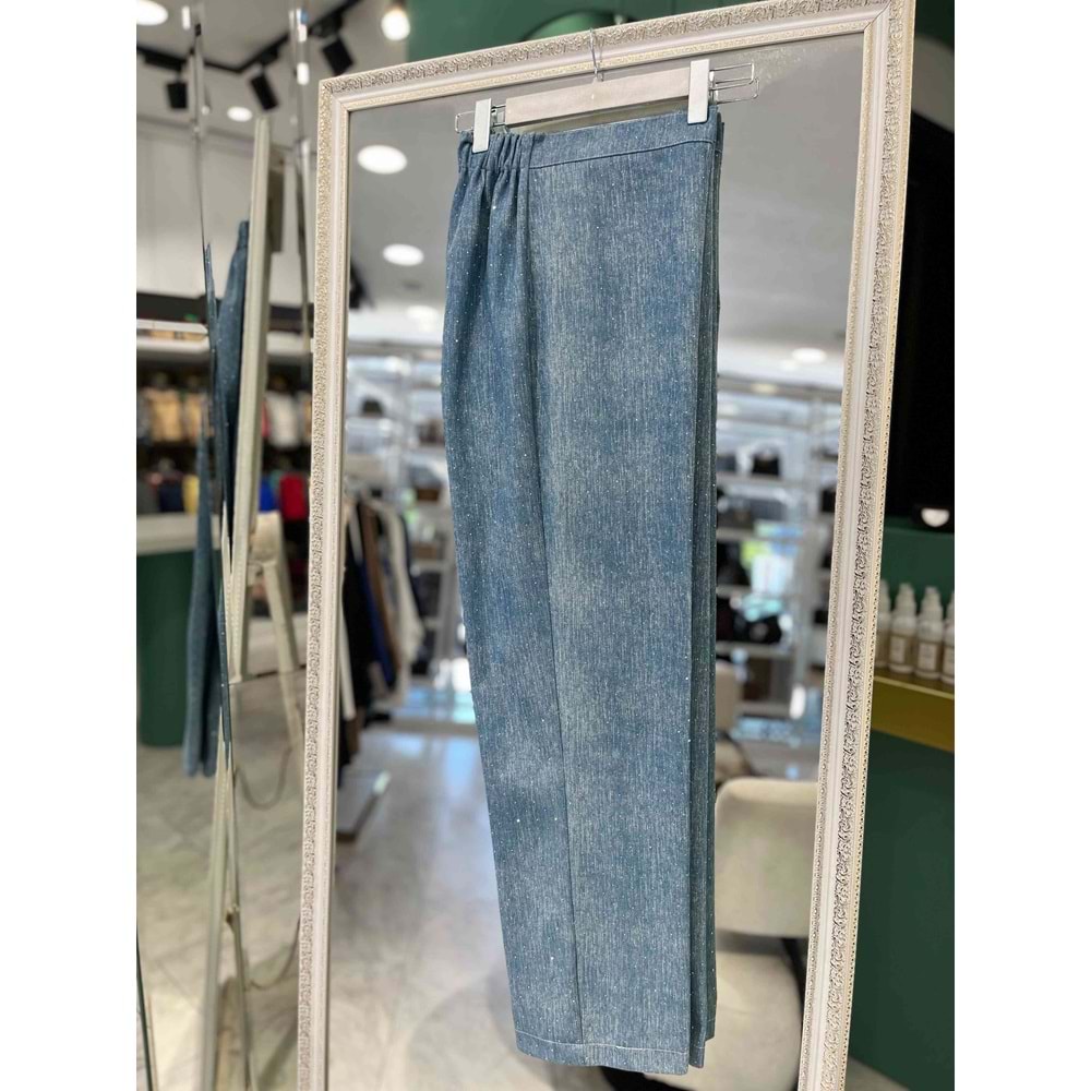 SELİNADA KOT PANTOLON - AÇIK MAVİ - 38