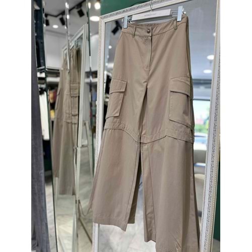 VUU KARGO PANTOLON - BEJ - 42