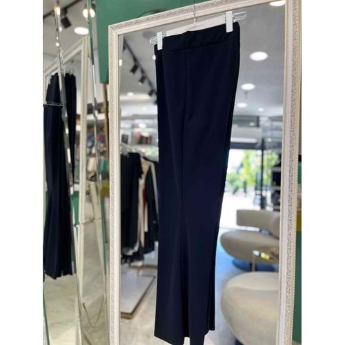 SENNUR İSPANYOL PAÇA PANTOLON - LACİVERT - 52