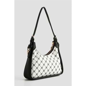ARMİNE MONOGRAM ÇANTA 386 - BEYAZ