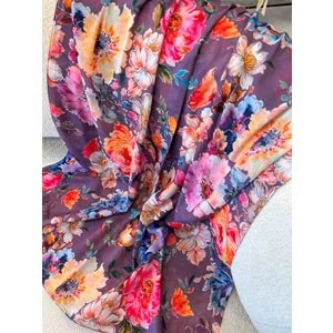 SİYANE FLORA ŞAL DESEN 1 - 3