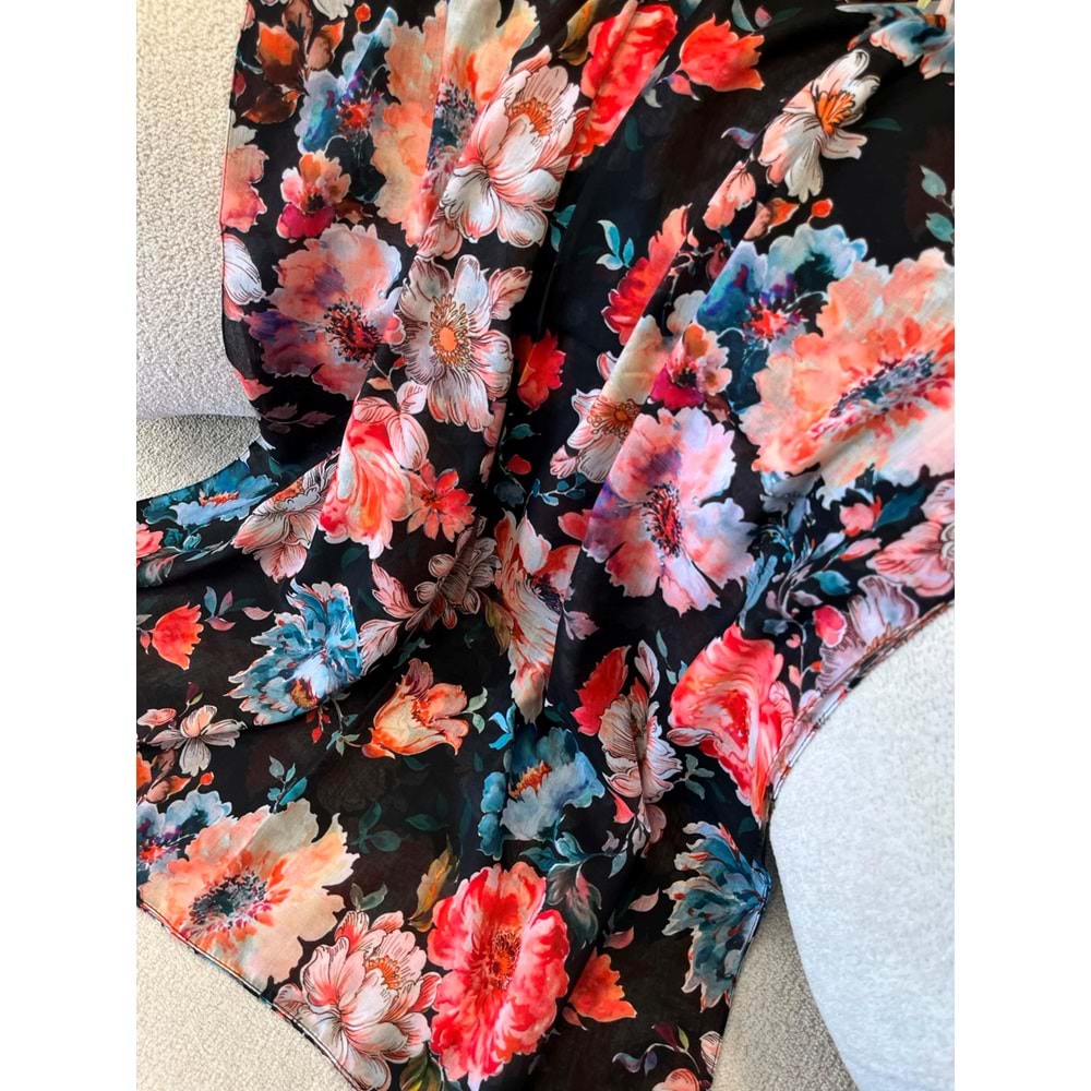 SİYANE FLORA ŞAL DESEN 1 - 17